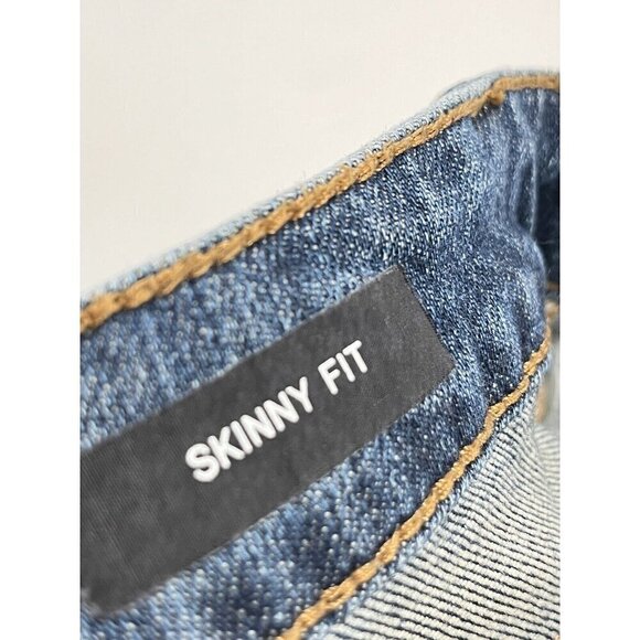 Judy Blue Skinny Fit Distressed Jeans Sz 26 - Picture 8 of 8